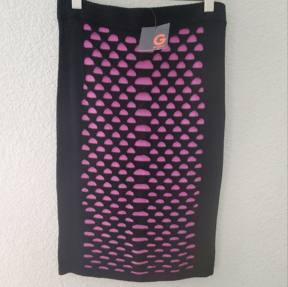 Guess weather pencil skirt NWT